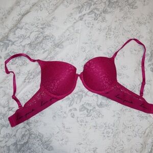 PINK Victoria's Secret Women's Bra - Vibrant Pink